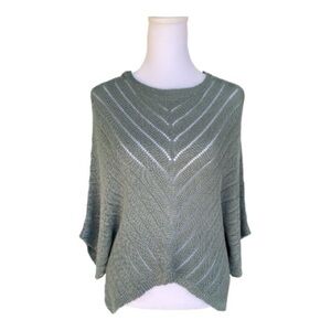 Bishop + Young Green Fall Bell Sleeve Sweater